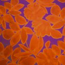 Power, Viskose - Webware, Hilco, orange/lila, M2766/1