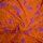 Power, Viskose - Webware, Hilco, orange/lila, M2766/1