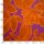 Power, Viskose - Webware, Hilco, orange/lila, M2766/1
