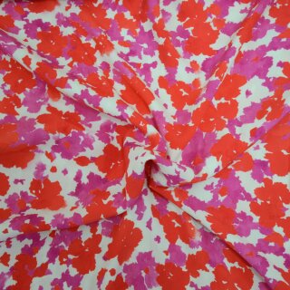 Pink an Red, Viskose - Webware, Hilco, rot/pink/lila, M2764/48