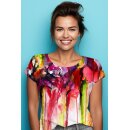 High Color, Viskosejersey Hilco, natur/bunt, Panel, M 6500/1