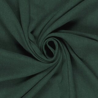 Viskose - Leinen, uni dunkelgrün, 2006057031, 220g/m²