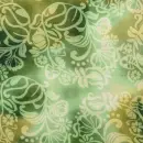 Cotton Voile Digital, Batik, floral, grün,...
