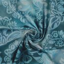 Cotton Voile Digital, Batik, floral, blau, 2122810005,...