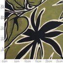 Beach, Baumwollwebware/Popeline, khaki/schwarz, Fashion Trends, Hilco, H 8960/1