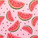 Rippjersey mit Wassermelonen, Geseke, rosa, 169432,...