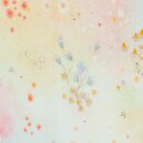 Blumenwiese pastell/apricot, Baumwolljersey Nils, 380420,...