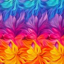 Baumwolljersey floral bunt, Silas, 225999, 210g/m²