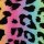 Double Slub Musselin mit Regenbogen-Leo, Baumwolle, 299999, 165g/m²