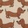 Happy Collection by Cherry Picking, Dackel braun/beige, Martindale >60.000 200170, 210g/m²