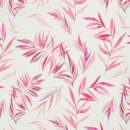 Baumwolljersey, Blätter rose, Theo 932934, 200g/m²