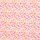 Baumwolljersey, Blätter rosa/gelb, Theo 930935, 200g/m²