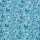 Baumwolljersey, Mosaik blau/türkis, Theo 933842, 200g/m²