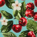 sommerlicher Canvas mit Kirschen, Matteo, 555263, 230g/m²
