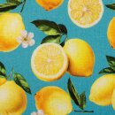 sommerlicher Canvas mit Zitronen, Matteo, 551842, 230g/m²