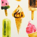 sommerlicher Canvas mit Eis, Matteo, 561011, 230g/m²