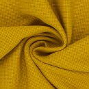 Waffeljersey Clarissa NEU, Baumwolle, senf, 313,...