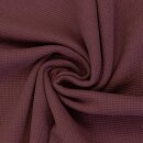 Waffeljersey Clarissa NEU, Baumwolle, altrosa/beere, 436,...