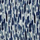 Viskosewebware, abstrakt, blau, Aktia, 803010, 100g/m²