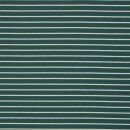 Baumwolljersey mit Streifen, Isa, smaragd, 266010,...