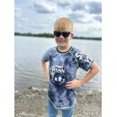 Mussel Mo by Thorsten Berger, jeansblau/grau, Panel, Baumwolljersey, 100744, 200g/m²