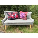 Salty Pillow by Thorsten Berger, Kissen Panel, pink,...
