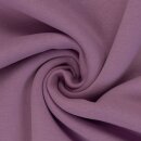 kuschelig gerauhter Sweat Hanni, flieder 641, 350g/m²