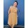 Vienna Coral by Bienvenido Colorido, Viskosewebware, ocker, 100314, 135g/m²