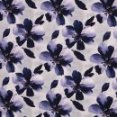 ungerauhter Sweat mit Blüten blau, Judith, 942648,...
