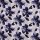 ungerauhter Sweat mit Blüten blau, Judith, 942648, 245g/m²