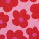 Happy Flowers by Cherry Picking, Viskosejersey rosa/rot, 636932, 220g/m²