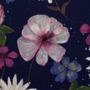 Modalsweat Spring Blossoms by Christiane Zielinski, blau, 256598, 265g/m²