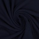 Bene, dunkelblau, unifarbener Strickstoff aus Italien, 597, 165g/m&sup2;