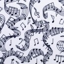BW-Webware Tim, Musik Noten schwarz/weiß, 686011,...