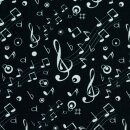 BW-Webware Tim, Musik Noten schwarz/weiß, 684299,...