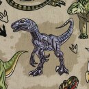 BW-Webware Tim, Dinos, schlamm, 695762, 130g/m²