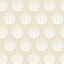 Popelin Creme, BW-Webware, Tropfen beige, 7004, 130g/m²
