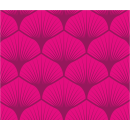 Popelin Leaf, BW-Webware, pink, 7008, 115g/m²