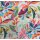 Webstoff Viskose/Leinen, Blumen bunt, 92288112, 180g/m²