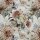 Laura  beschichtet, Baumwolle, Blüten, altrosa, 624010, 200g/m²