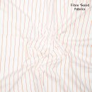 Fibre Mood, Woven co poplin stripes, orange, FM31039131,...