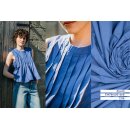 Fibre Mood, Webware Baumwolle Smooth Touch, blau,...