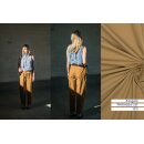 Fibre Mood, Webware Baumwolle Poplin stone washed, braun,...