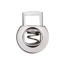 Kordelstopper silber/Durchlass ca. 10mm, 26mm...