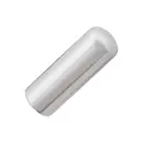 Kordelende/Durchlass 7mm, 28mm, silber