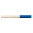 Schrumpfschlauch, Kordelende, blau, Durchlass 10mm