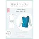 Papierschnittmuster lillesol basics No.1 Longsleeve, Gr....