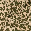 Heavy Sweat mit Leo-Print, Organic Cotton, natur/khaki,...