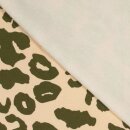 Heavy Sweat mit Leo-Print, Organic Cotton, natur/khaki, 45803462, 320g/m²