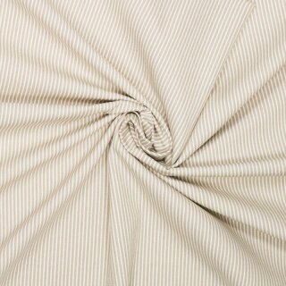 gewebter BW yarn dyed denim Stripe, beige, 997487, 306, 230g/m²